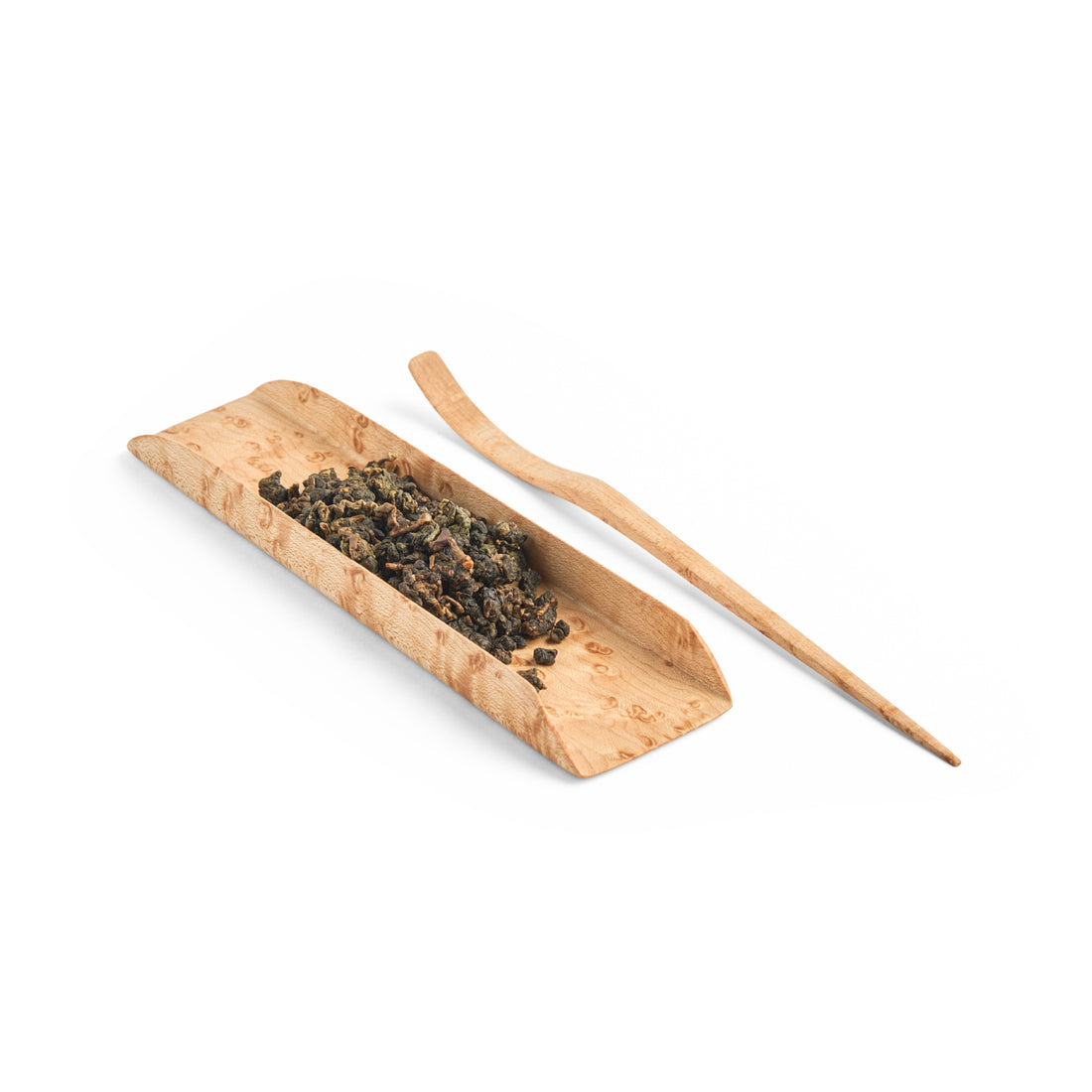 Small North American Birdseye Maple Tea Scoop