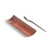 Large Burmese Padauk Tea Scoop
