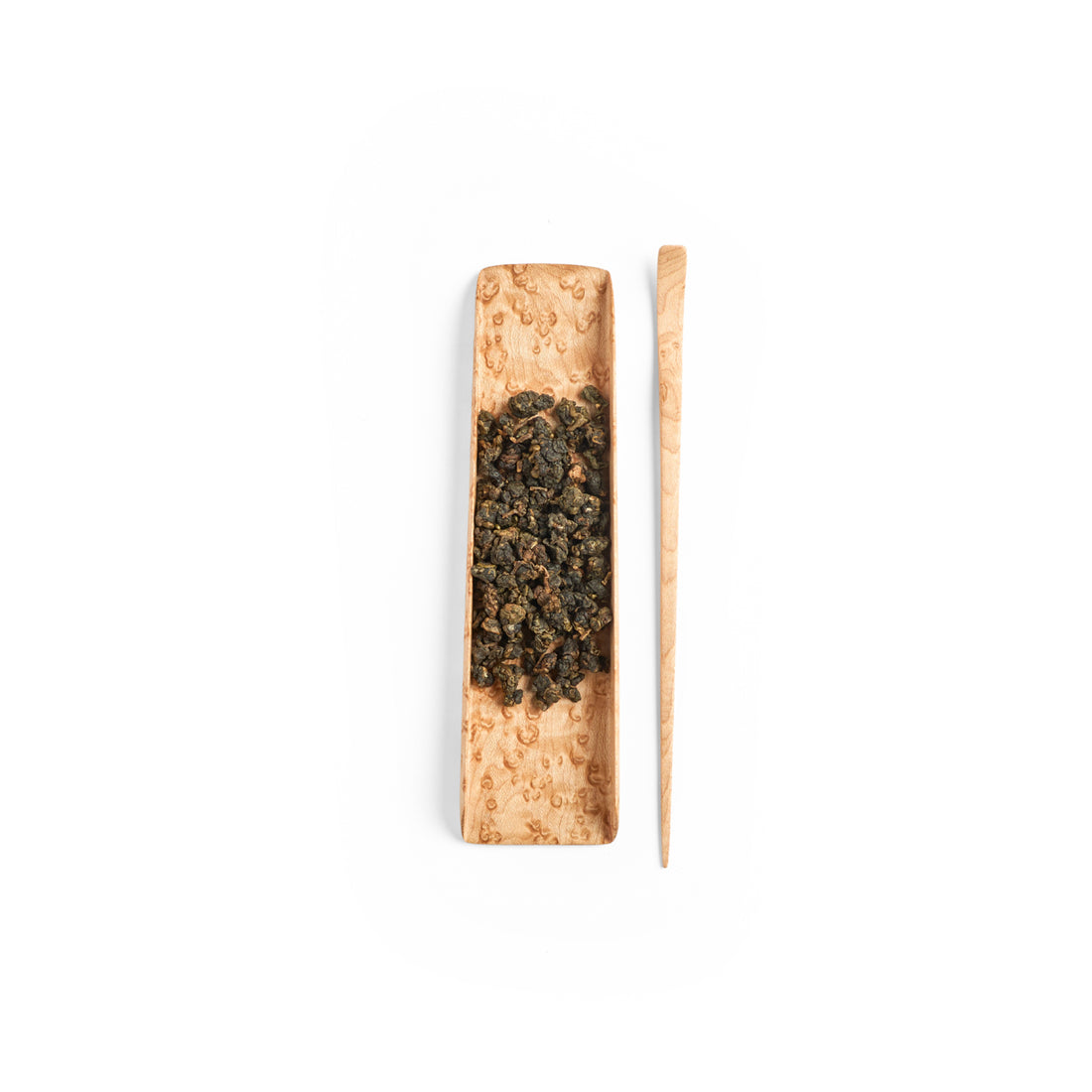 Small North American Birdseye Maple Tea Scoop