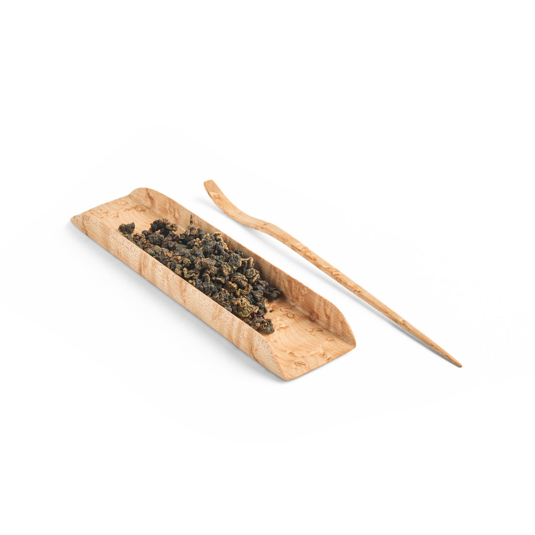 Small North American Birdseye Maple Tea Scoop