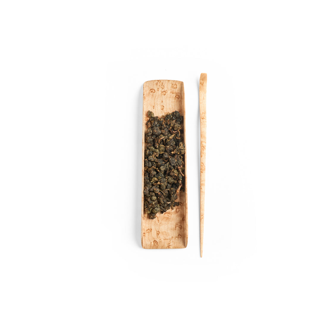 Small North American Birdseye Maple Tea Scoop
