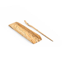 Small North American Maple Tea Scoop