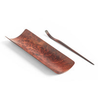 Large Burmese Padauk Tea Scoop