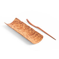 Large Taiwanese Cedar Burl Tea Scoop