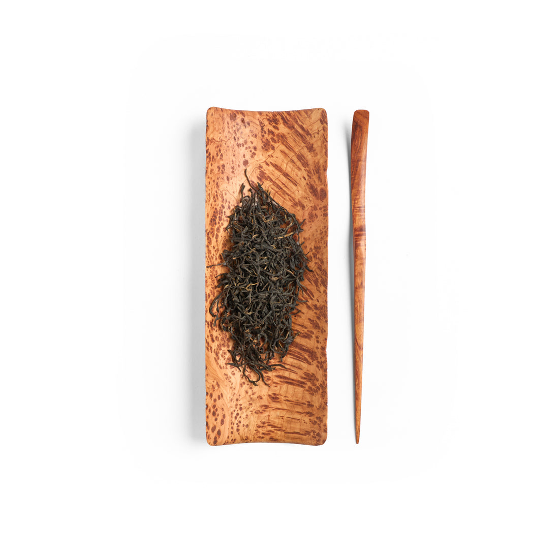 Large Taiwanese Cedar Burl Tea Scoop
