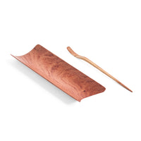 Large Burmese Padauk Tea Scoop