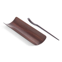 Large Burmese Ebony Tea Scoop