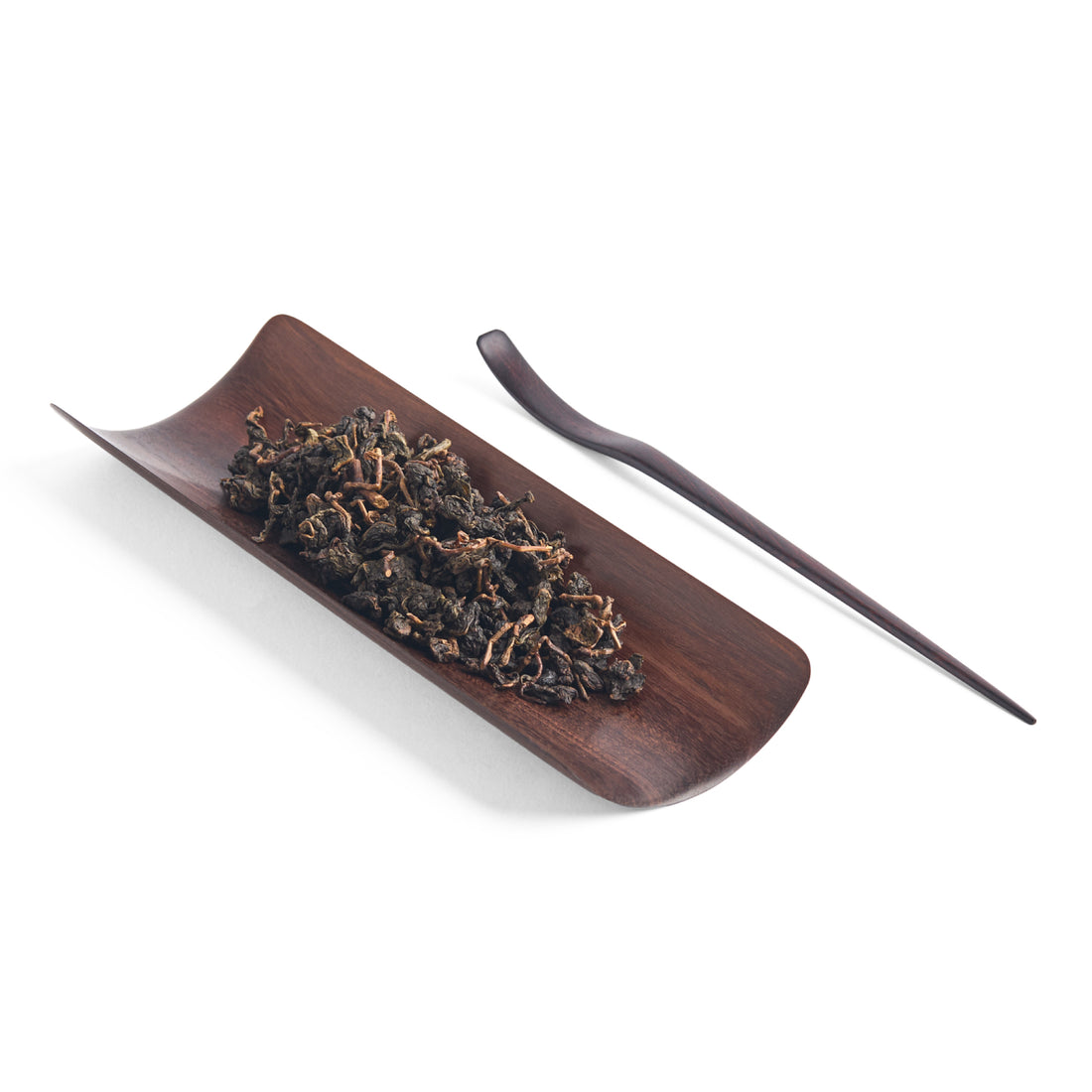 Large Burmese Ebony Tea Scoop