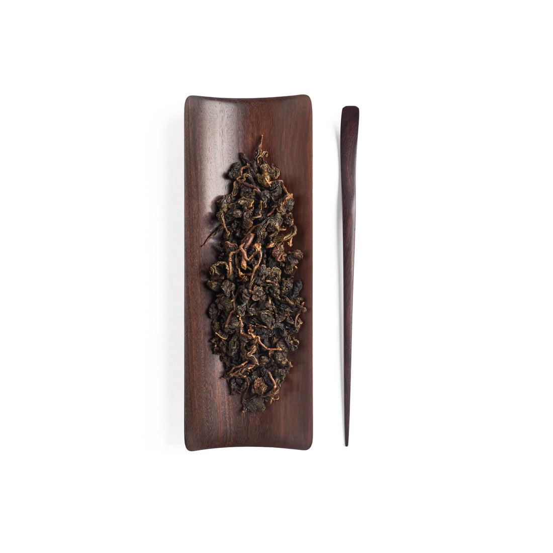 Large Burmese Ebony Tea Scoop