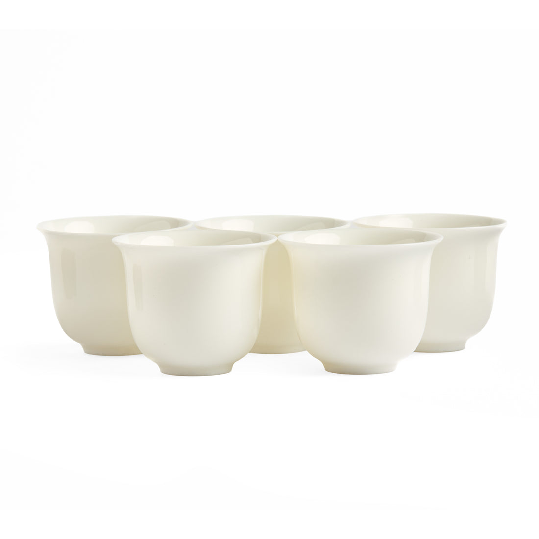 White Porcelain Cups