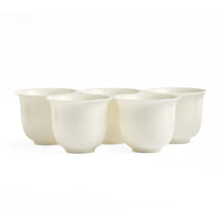 White Porcelain Cups