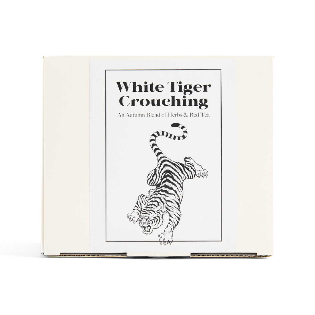 White Tiger Crouching