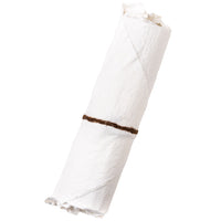 Beginnings chabu rolled in its cloth cover