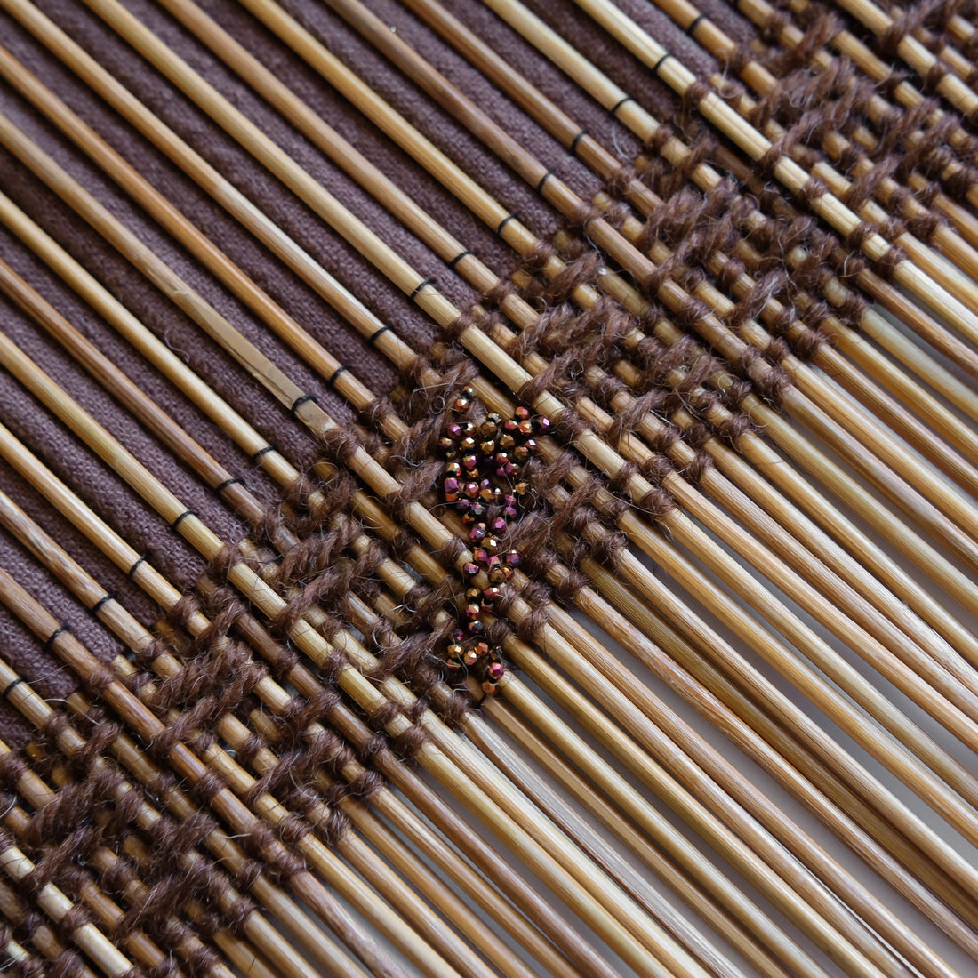 Close view of the weave on the Earth Spirit chabu