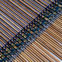 Close view of the weave on the Forest Stream chabu