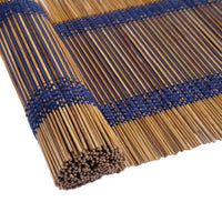 Close view of the weave on the Indigo chabu