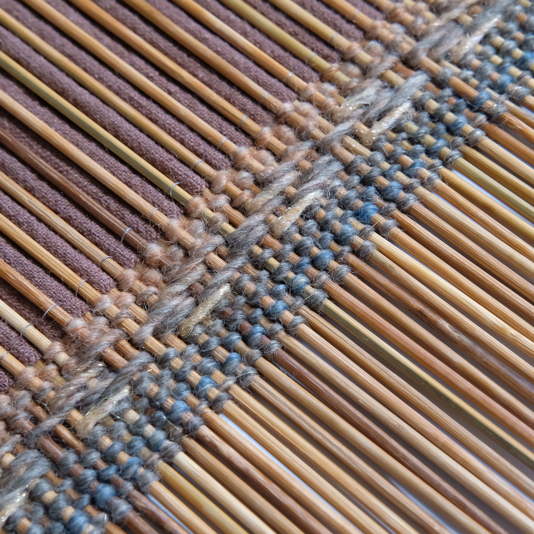 Close view of the weave on the Mountain Hut chabu