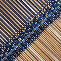 Close view of the weave on the Ocean Song chabu