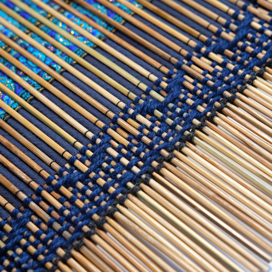 Close view of the weave on the River Song chabu