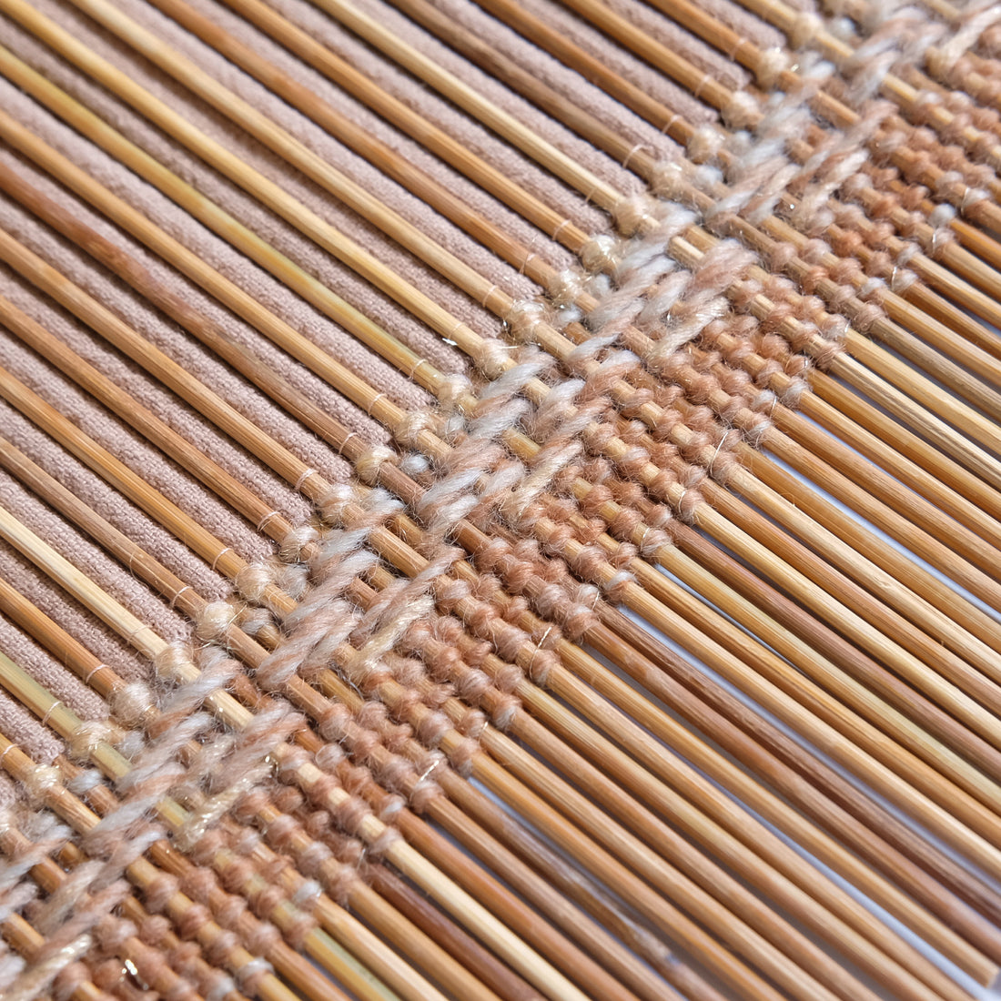 Close view of the weave on the Summer Breeze chabu