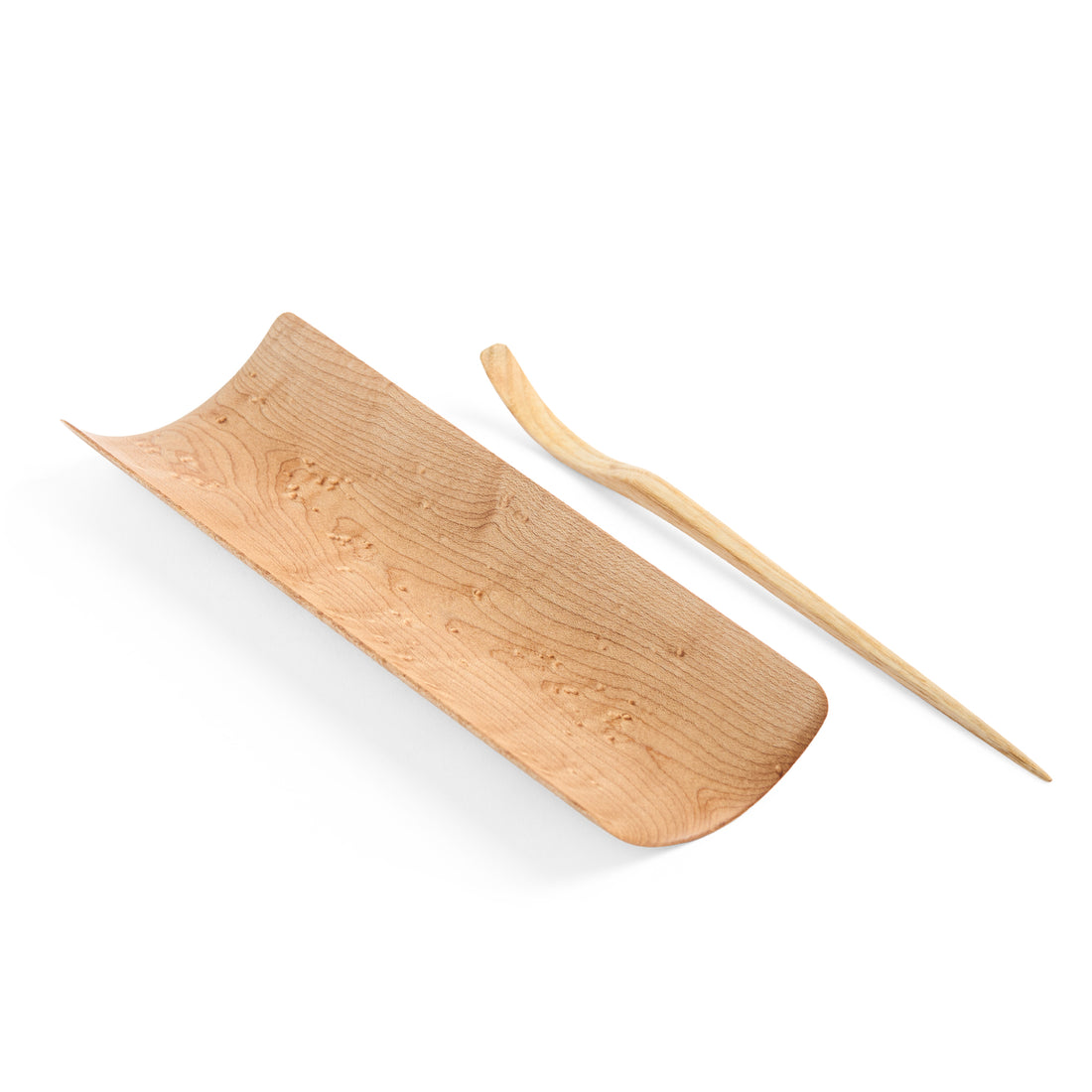 Birdseye Maple Large Tea Scoop