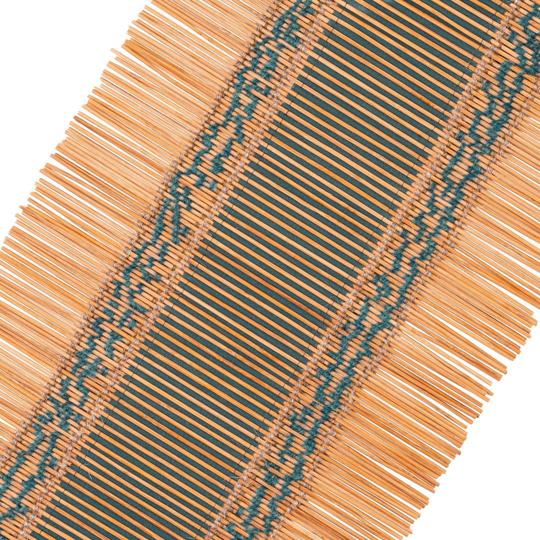 Close view of the weave on the Verdant River chabu
