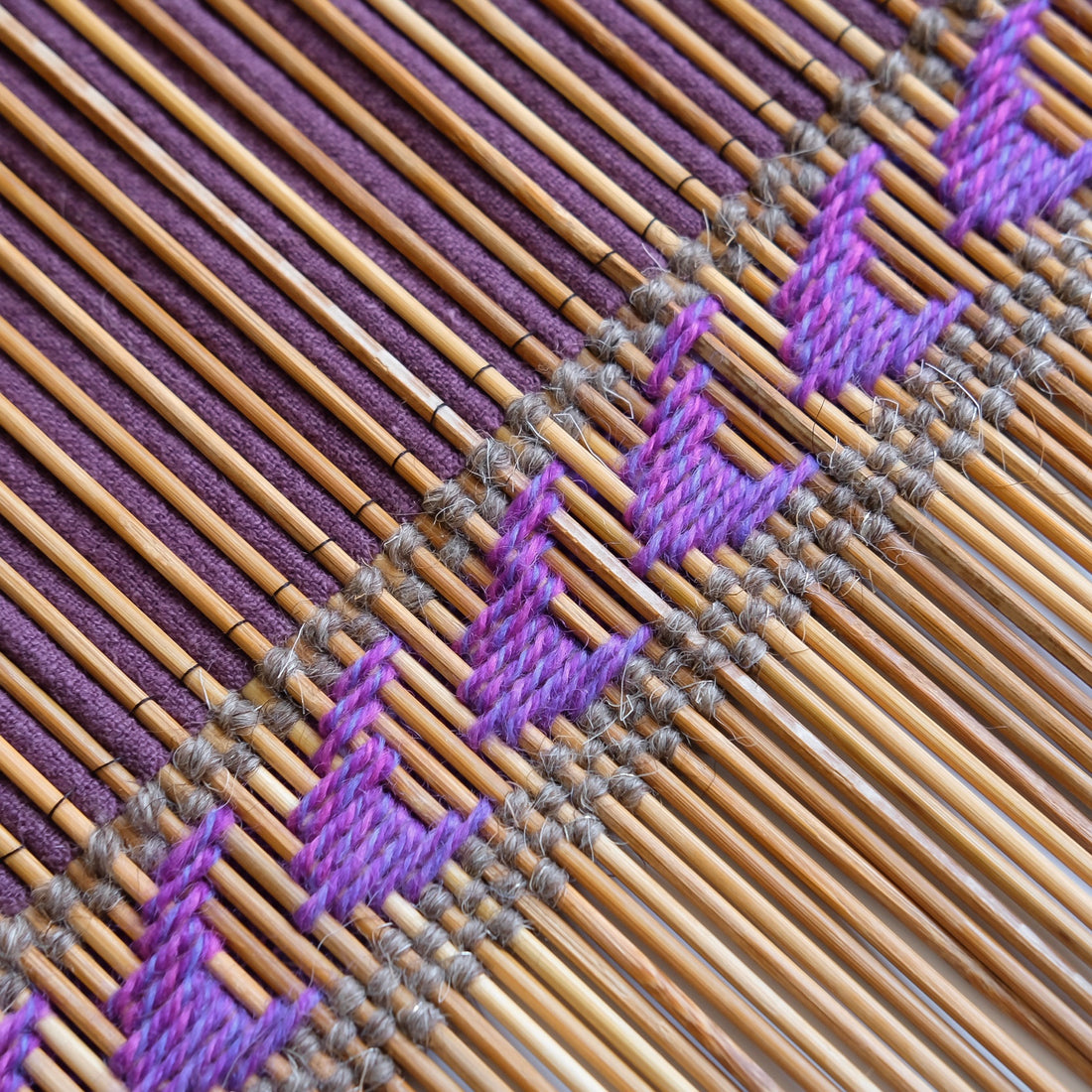 Close view of the weave on the Wisdom chabu